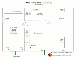 Allensdown downstairs floorplan