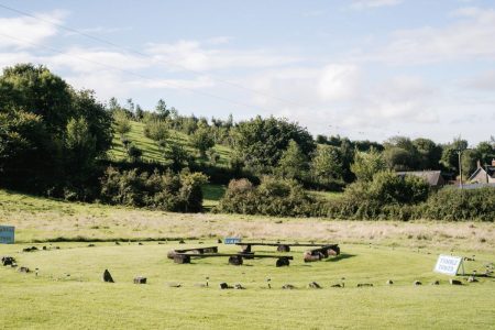 Meadow with stone circle and firepit IAPC0009